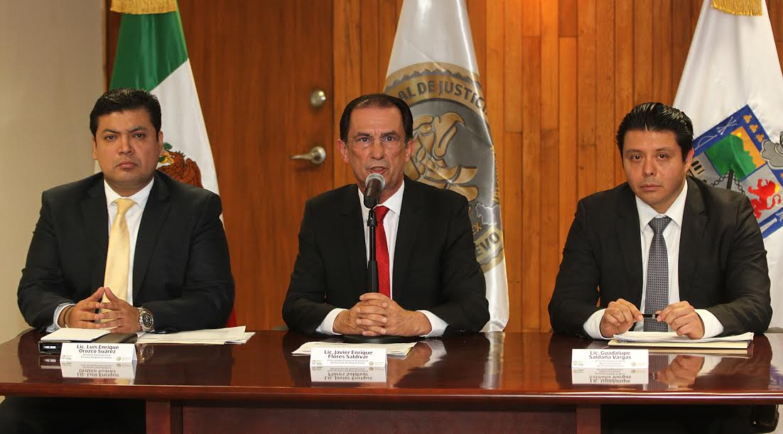 El nuevo procurador Javier Flores Saldívar dio detalles de la captura. 