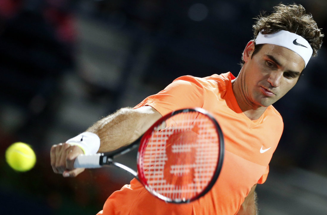 Roger federer enfrentó a Mikhail Youzhny en la primera ronda