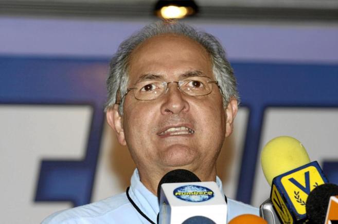 Antonio Ledezma, alcalde metropolitano de Caracas, fue encarcelado por el régimen de Nicolás Maduro por preparar un golpe de Estado