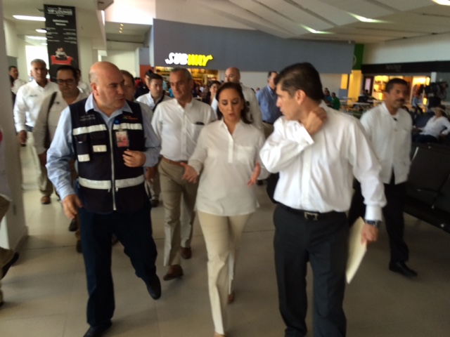 La secretaria de Turismo, Claudia Ruiz Massieu.