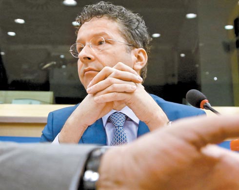 El holandés Jeroen Dijsselbloem, presidente del eurogrupo. 