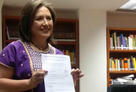 La panista Xóchitl Gálvez declinó a buscar una diputación federal y ahora pretende la jefatura delegacional en Miguel Hidalgo.