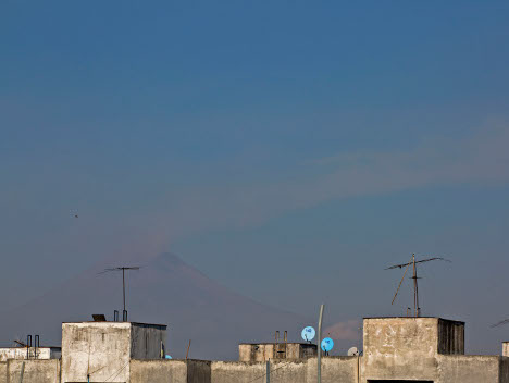 El volcán Popocatépetl ha tenido diversas explosiones.