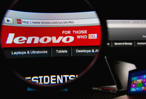 La página de Lenovo fue atacada por hackers.