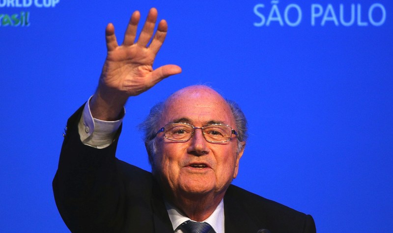 El actual Presidente de la FIFA, Joseph Blatter 