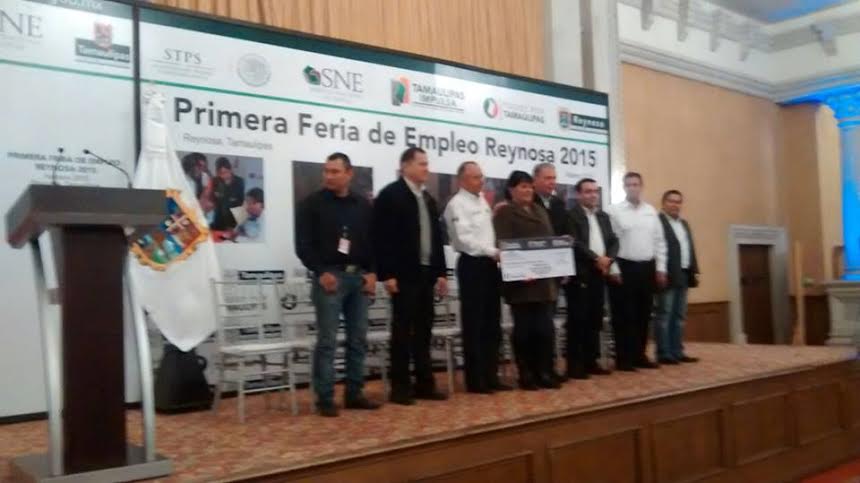 Este viernes se llevo a cabo la Primer Feria del Empleo Reynosa 2015.