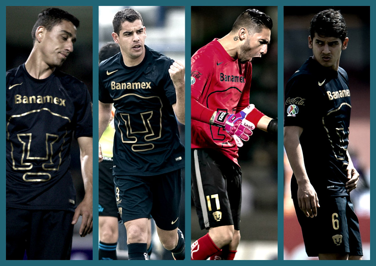 Jonathan Ramis, Gerardo Alcoba, Yosgart Gutiérrez y Silvio Torales
