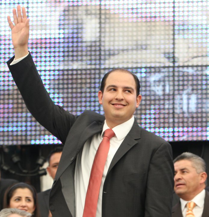 Marko Cortés llamó al gobierno federal, estatal y municipal, así como a los michoacanos a trabajar juntos para crear las condiciones de paz que se req