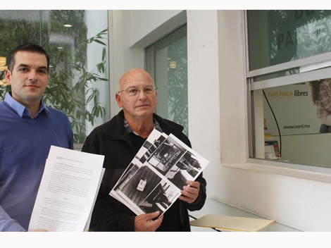 Con pruebas físicas como trípticos, fotos de publicidad y testimoniales, el representante del PAN ante la CME de Allende pidió investigar la promoción