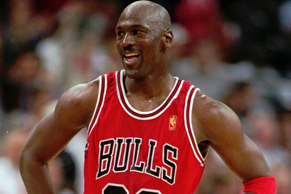 Michael Jordan, con los Bulls de Chicago 