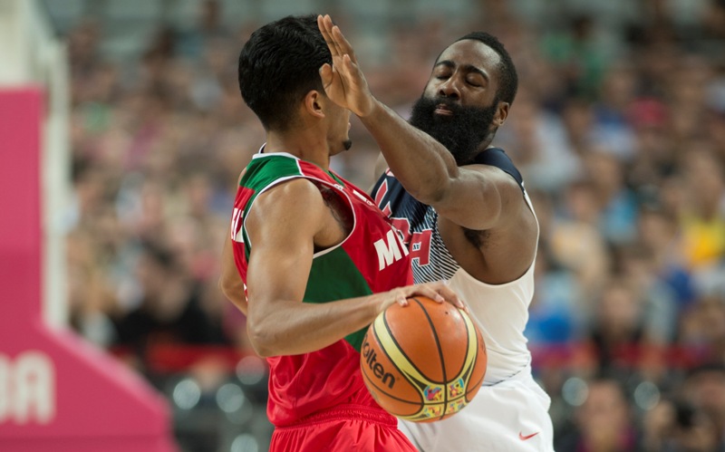 James Harden, jugador de los Rockets de Houston