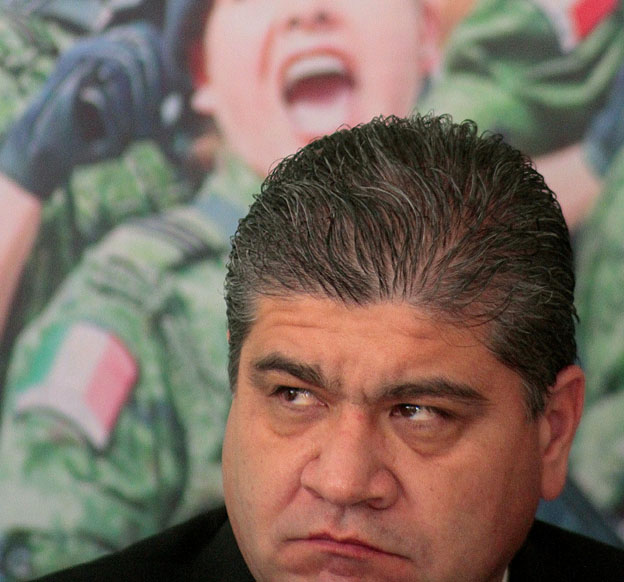 Alcalde de Torreón, Miguel Riquelme Solís. 