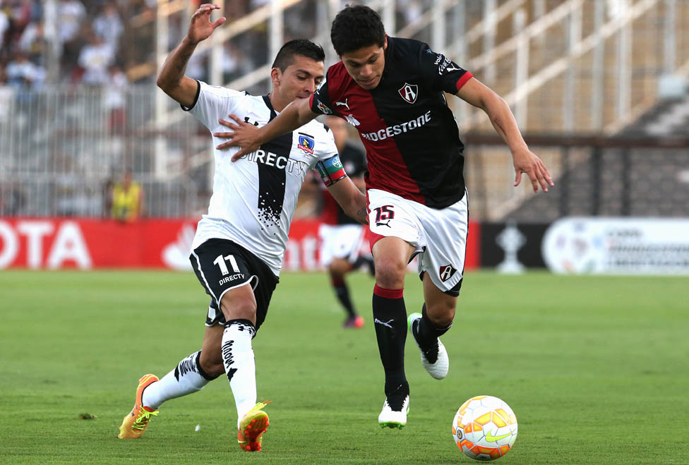 Atlas ocupa el tercer puesto del Grupo 1, detrás del cuadro chileno y del Independiente de Santa Fe.