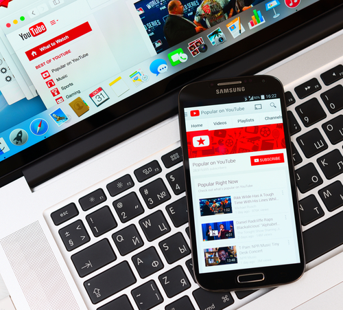 Corta segmentos de videos de YouTube en tu dispositivo móvil Android.