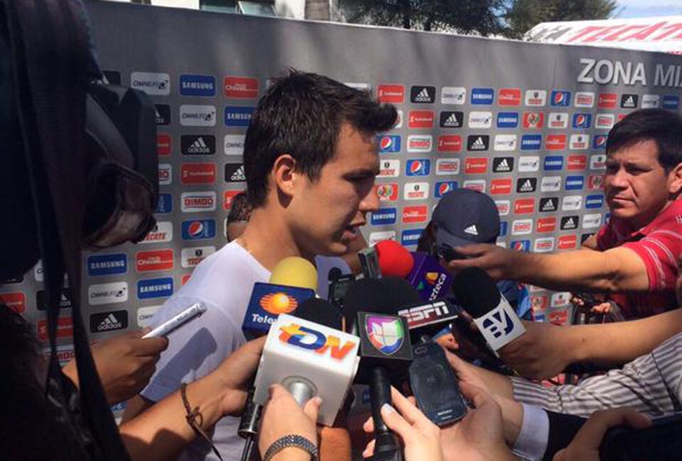 Erick Cubo Torres no se arrepiente de estar en el Rebaño, aunque no juegue.