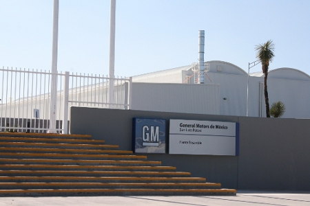 Planta de General Motors en SLP