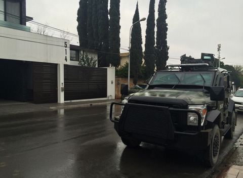 Militares fueron desplegados en la colonia en la que fue detenido "El Z42".