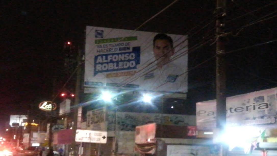Uno de los panorámicos está en la avenida Benito Juárez del municipio de Guadalupe. 