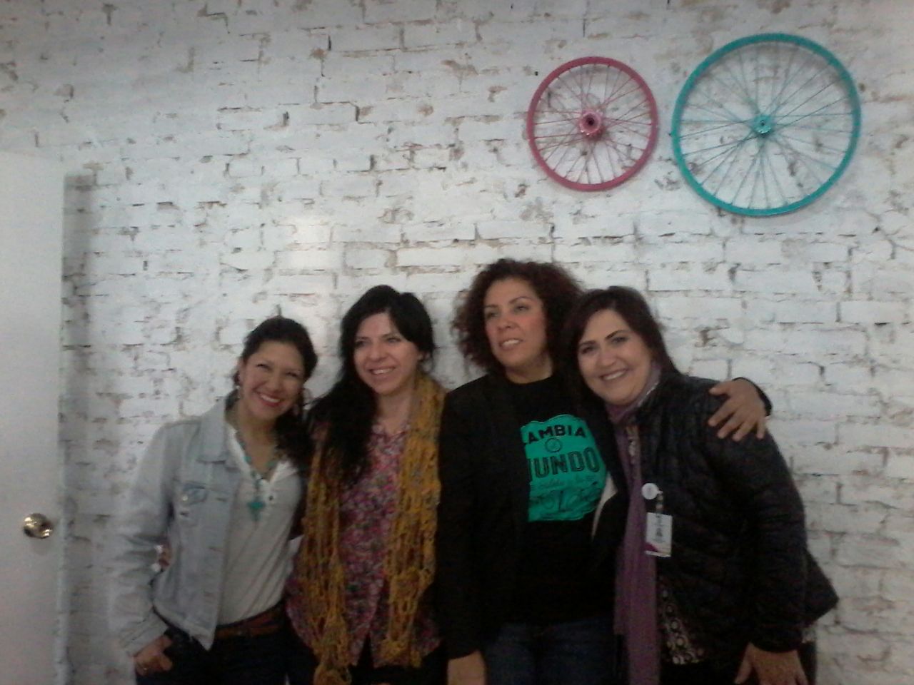 Representantes de Moreleando, Instituto Municipal de la Mujer y Bicionarias Laguna. 