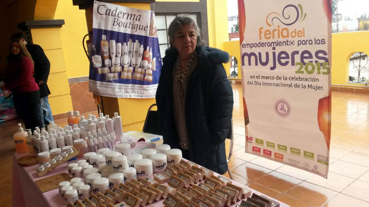 Feria de empoderamiento de la mujer.