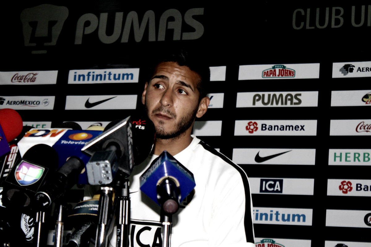 Ismael Sosa, jugador de Pumas 