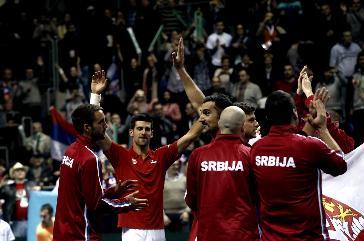 Djokovic comandó el triunfo 