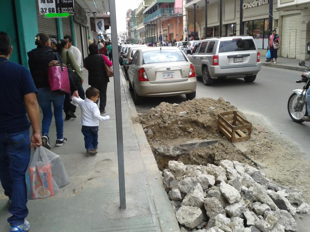 Cientos de personas transitan diariamente por el lugar. 