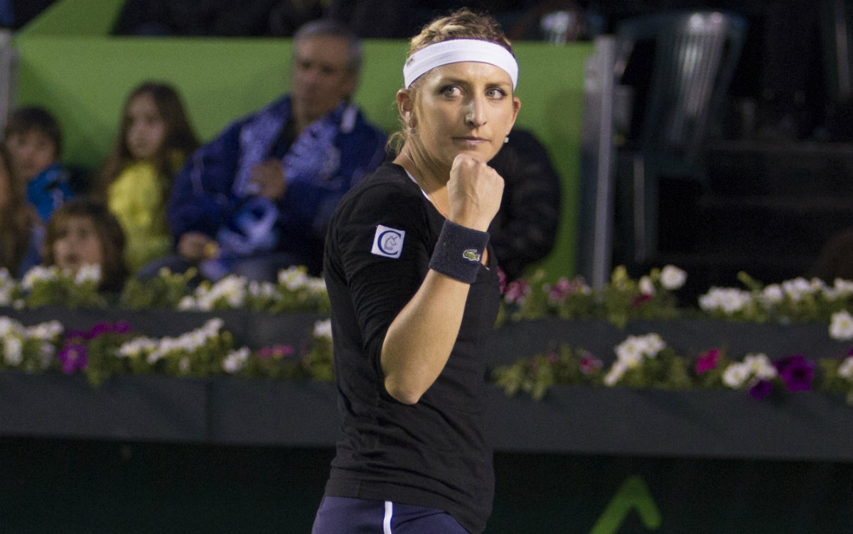 La tenista suiza Timea Bacsinsky
