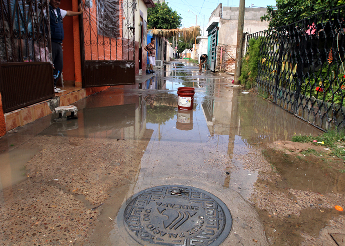 El agua tiene alto contenido de arsénico.