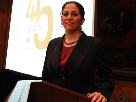 Elsie Flores, gerente regional de Manpower. 