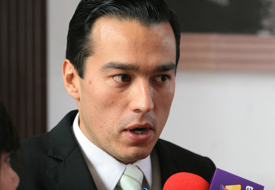 Javier de Jesús Rodríguez Mendoza, diputado del Partido Verde Ecologista de México. 