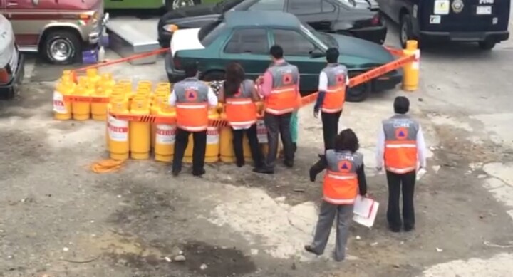 Una persona fue detenida y el predio asegurado por vender y abastecer combustible sin los permisos correspondientes. 