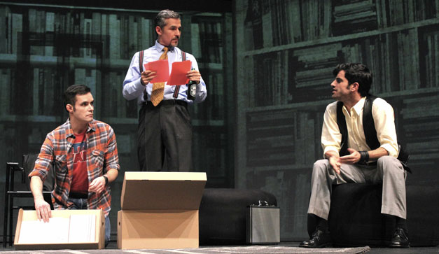 Escena de la obra teatral Un corazón normal.