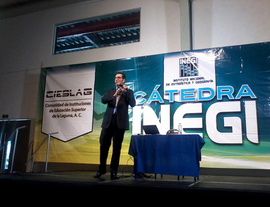 Luis Gerardo Esparza, director adjunto de integración de información geoespacial en INEGI. 