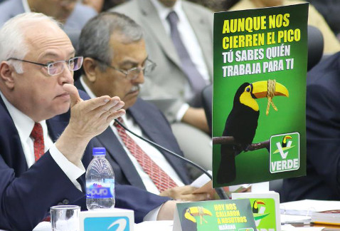 Hasta el momento el PVEM debe en multas un monto de 78 millones 767 mil 715 pesos.