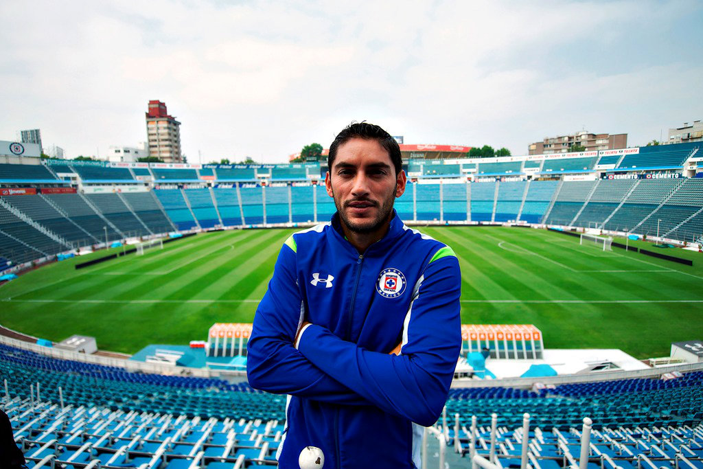 Jesús Corona, guardameta de Cruz Azul 