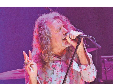 Robert Plant tocará hoy.  