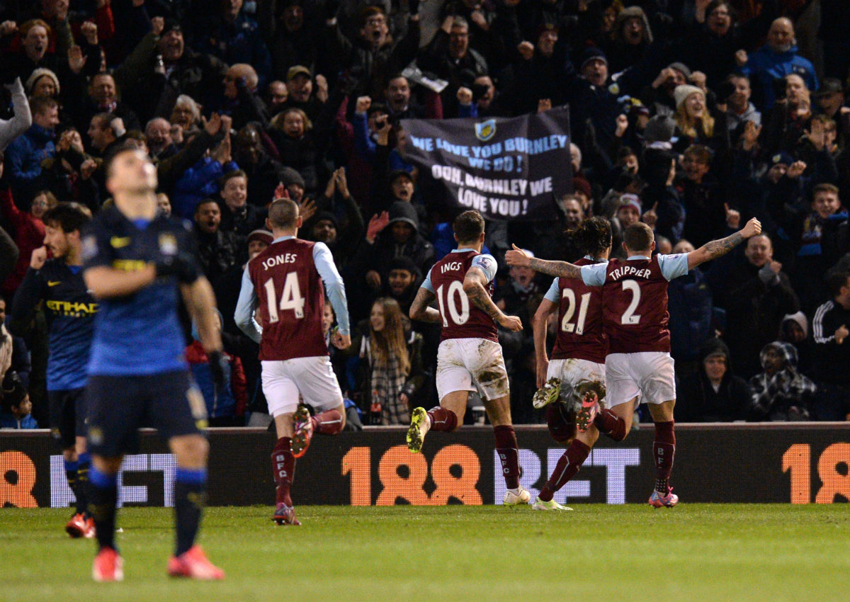 Burnley le pegó al City