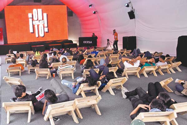 En la Carpa Ambulante proyectaron diversas películas.
