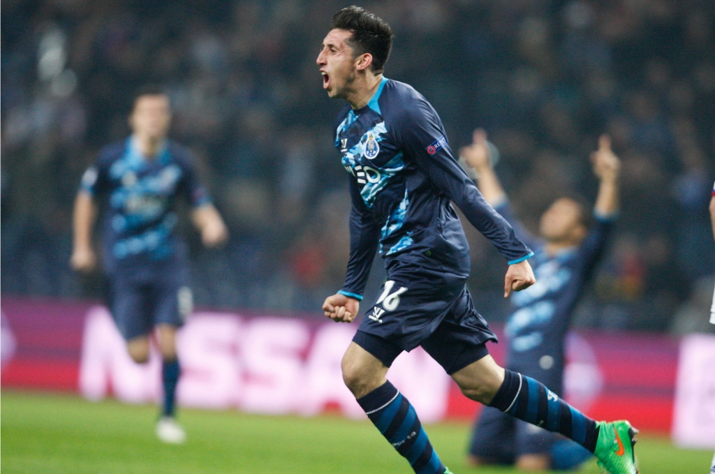 Héctor Herrera, jugador del Porto 