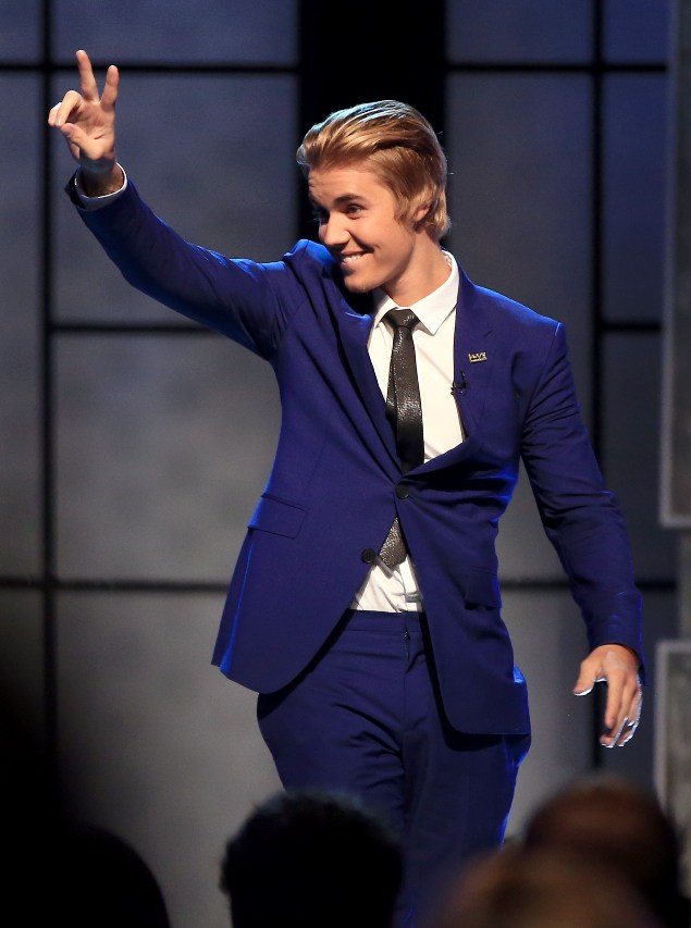 Así llegó Bieber a su roast. "Justin nos ha pedido desde hace años su Roast" dijo Kent Alterman, presidente de programación de Comedy Central, en ener