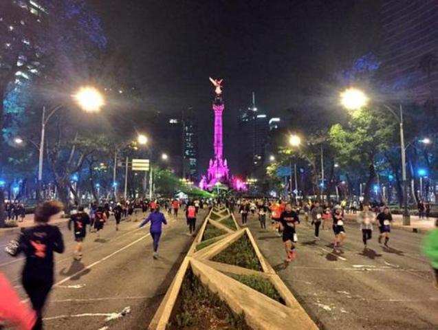 El medio maratón Rock and Roll de la Ciudad de México