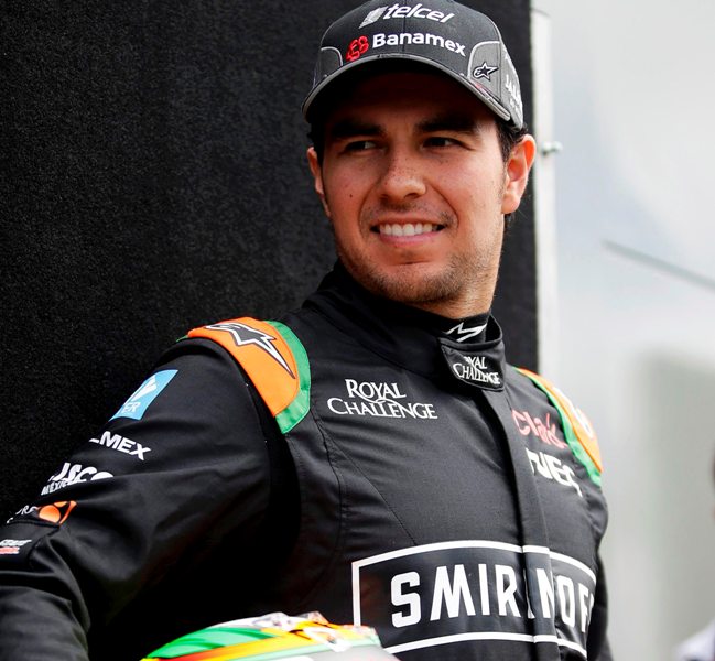 Sergio Pérez en el Gran Premio de Australia 