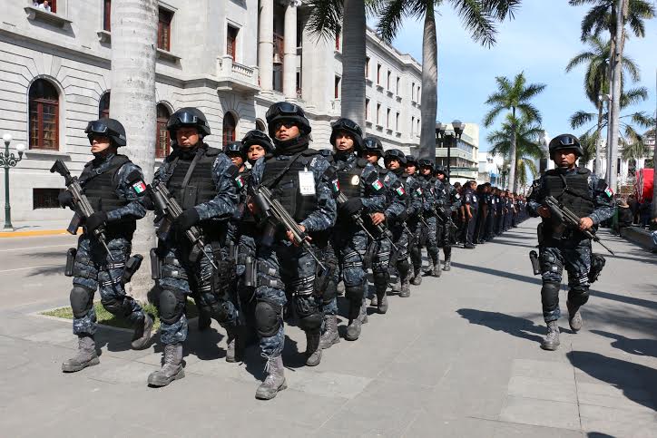 Gendarmería Nacional en Tampico.