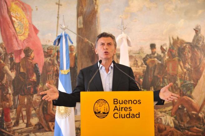 El alcalde de Buenos Aires, Mauricio Macri, aspira a llegar a la Casa Rosada, la residencia presidencial argentina, tras los comicios de octubre