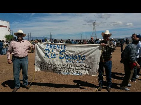El líder Heriberto Verdugo aseguró que permanecerán en plantón para exigir regularicen el abasto de agua a los habitantes de las comunidades de la zon