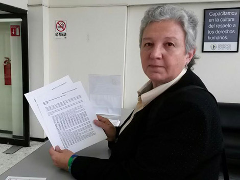 Mariaurora Mota Bravo, del grupo “Género, Ética y Salud Sexual”. 