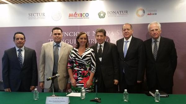La secretaria de Turismo, Claudia Ruiz Massieu, anunció que Guadalajara será sede del Tianguis Turístico 2016