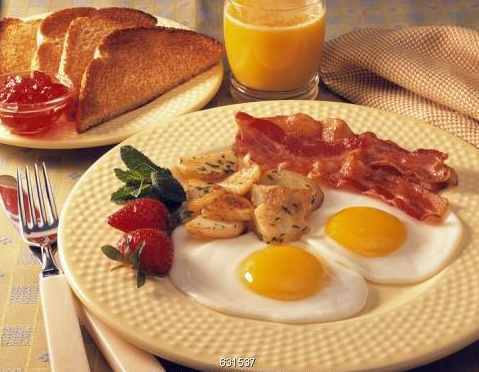 Huevo, principal producto utilizado en desayunos.