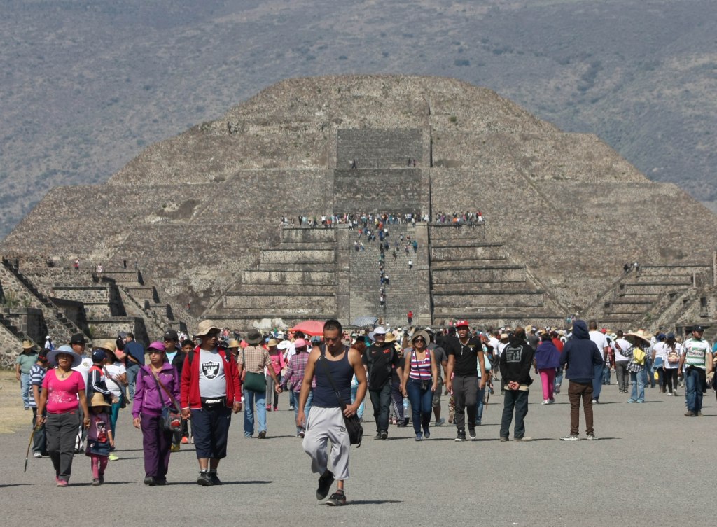 Teotihuacan es una de las zonas arqueológicas más visitadas durante el equinoccio de primavera.